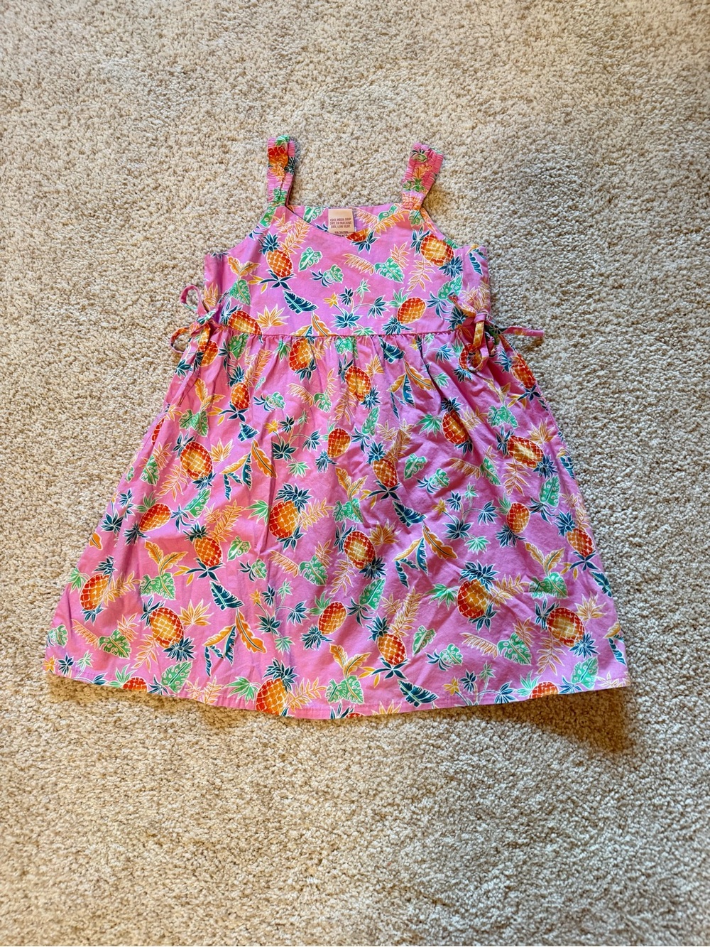 RJC Girls' Pineapple Print Sundress